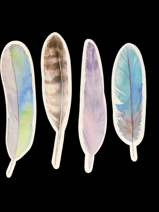 Feather Bookmarks