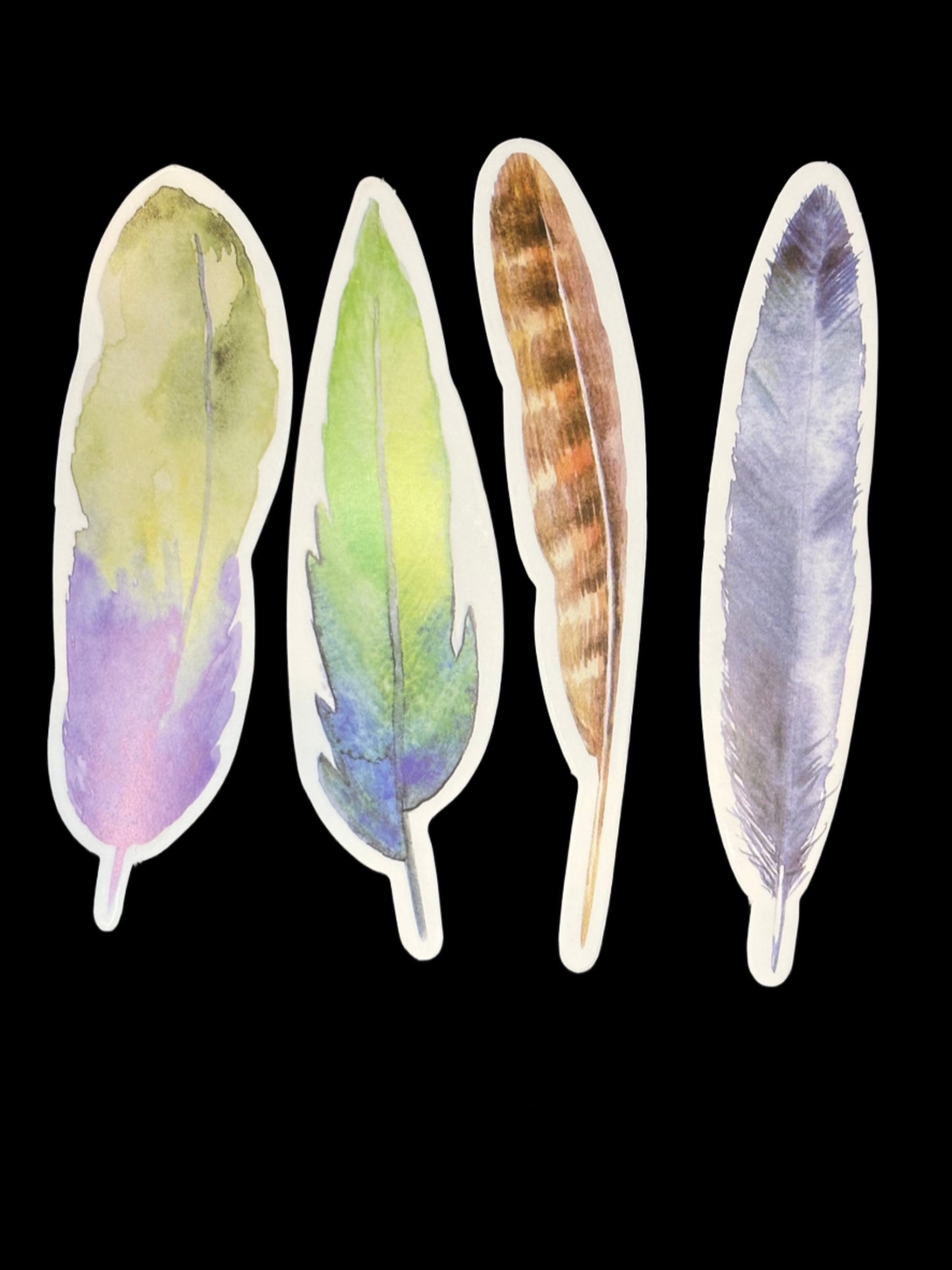 Feather Bookmarks