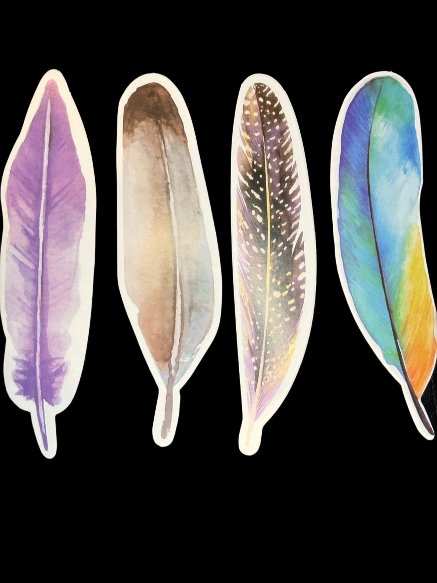 Feather Bookmarks