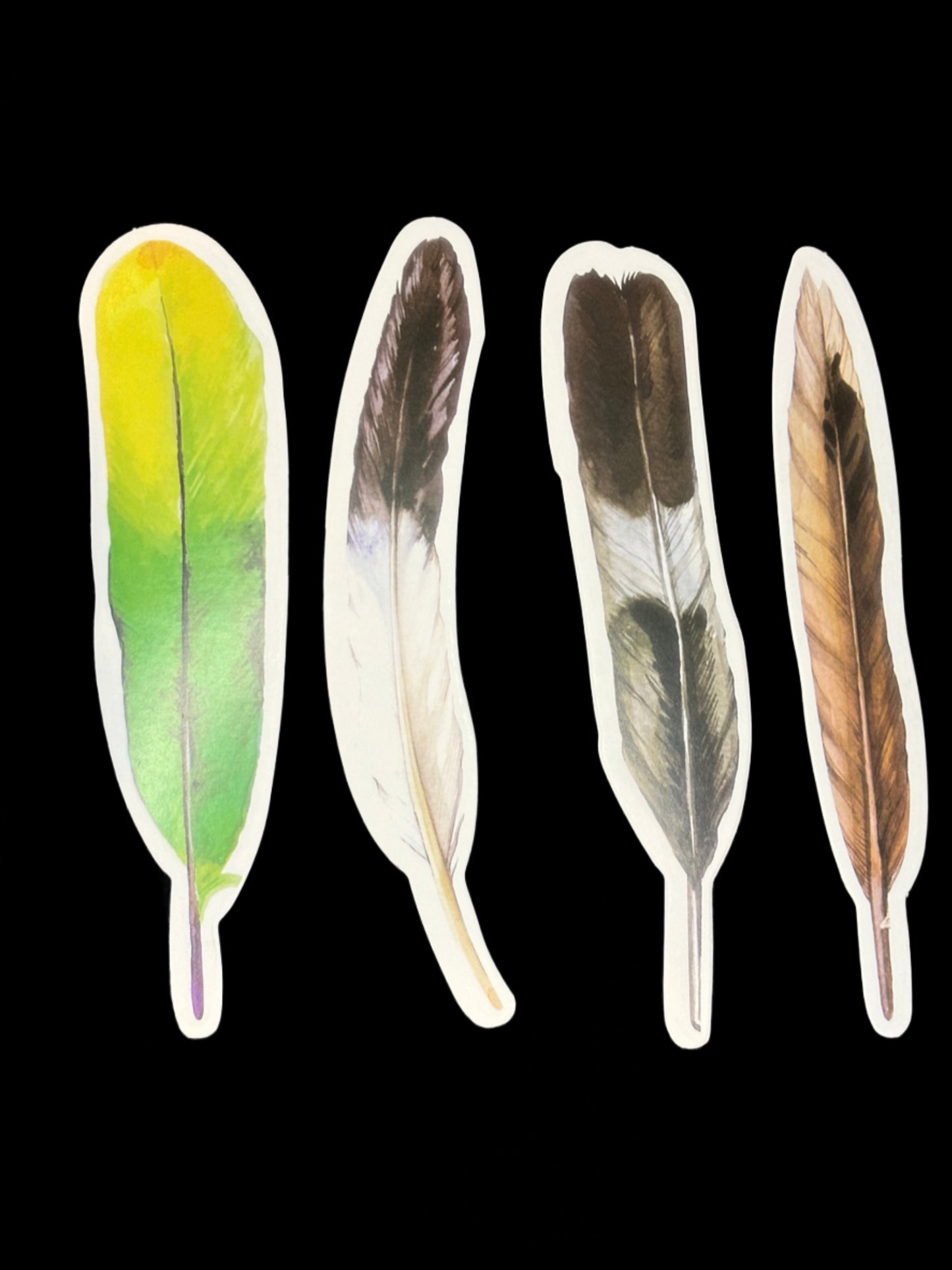 Feather Bookmarks