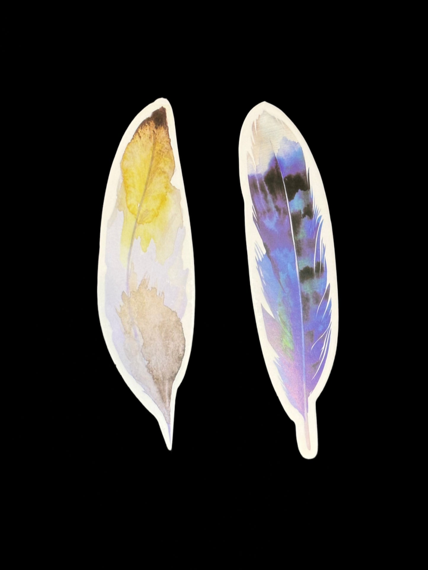 Feather Bookmarks