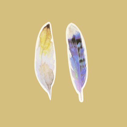 Feather Bookmarks