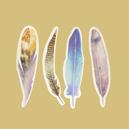 Feather Bookmarks