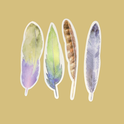 Feather Bookmarks