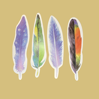 Feather Bookmarks