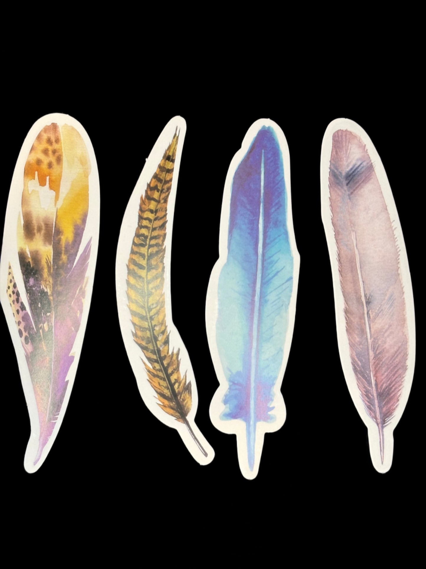 Feather Bookmarks